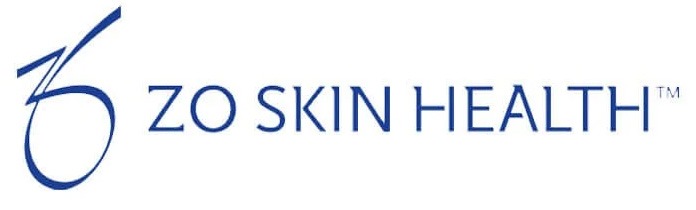 ZO Skin Health logo with a stylized blue Z and O on the left, followed by the text ZO SKIN HEALTH™ in blue capital letters on a white background.